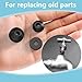 48Pcs Outdoor Faucet Repair Kit Flat and Beveled Rubber Faucet Washers for Repairing Leaks Tools