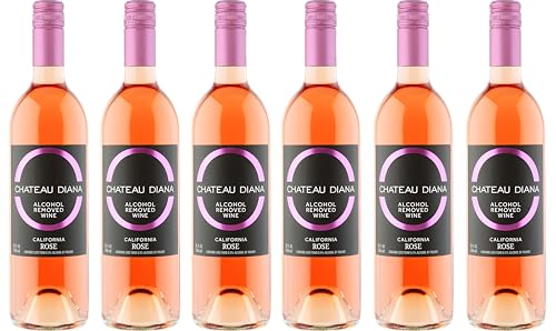 Chateau Diana Zero Alcohol California Rose Wine 6x750ml