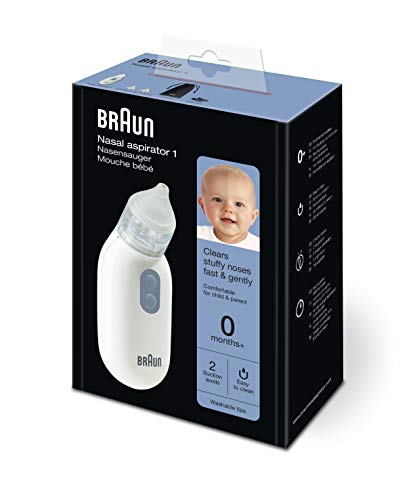 Miniatura 2 de Braun 1 Aspirador Nasal Bna100eu Eléctrico Para Todas Las Edades A Partir De 0 Años, Elimine La Congestión Nasal De Forma Rápida Y Suave
