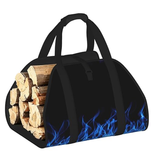 Sac en toile pour bois de chauffage pour alimenter sereinement votre poêle au coin du feu