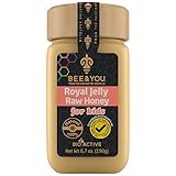 BEE and You Royal Jelly + Raw Honey Mix for Kids – Pure – Superfood – No...