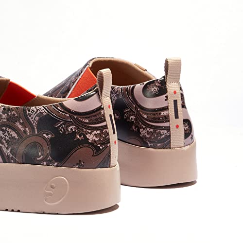 UIN Men's Fashion Sneakers Walking Art Travel Shoes Toledo Ⅸ4