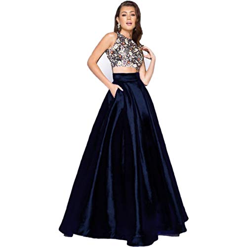 Image of TILISM Women's and Girls Solid Satin Long Skirt