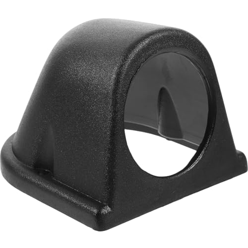 EPIGEIST Soporte para Indicadores del Tablero de Coche 60 MM Montaje Individual Calibre Carcasa Negra de Plástico Resistente Compatible Medidores Automotrices Accesorio para Interior