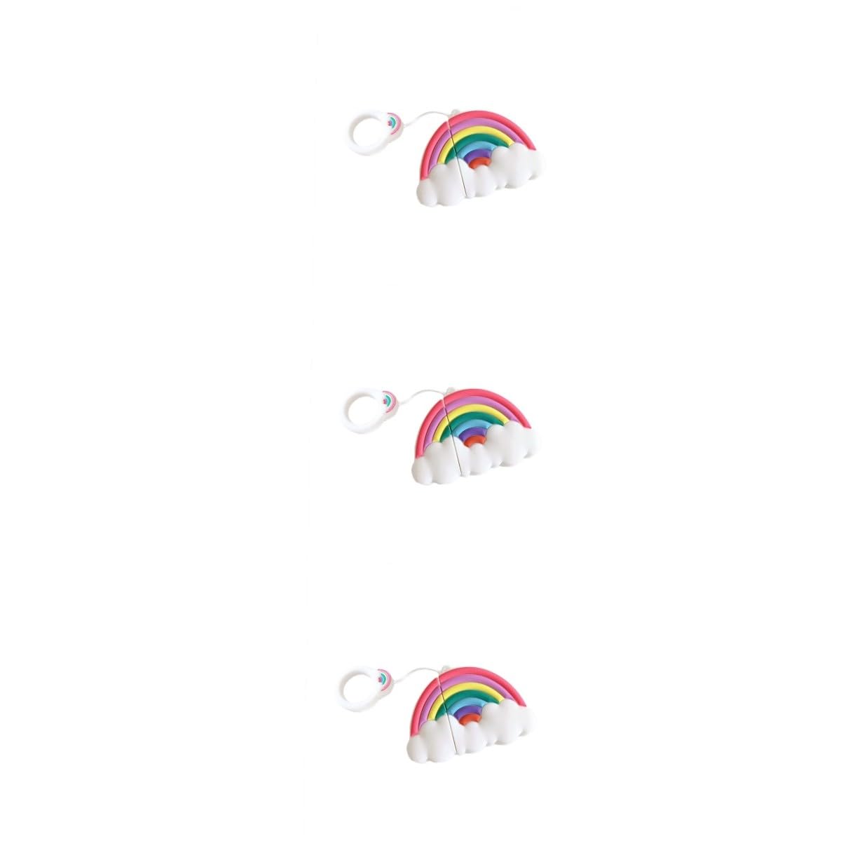 Angoily 3 Piezas Cubierta De Auriculares Inalámbricos Caminando Funda Protectora De Auriculares para 3 Moda Sin Cubierta Caparazón Senderismo Cubrir Las Nubes Estuche Protector Profesional