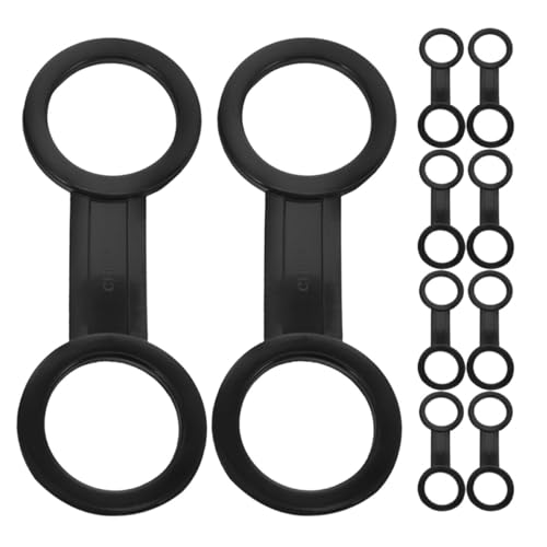 Abaodam 10 Piezas Clips de Silicona para Correa de de Buceo Accesorios Resistentes para Sujetar Tubo de Snorkel Kit de Bloqueo para Aventuras Submarinas Adultos