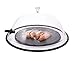 Produktbild TMKEFFC Dome-Abdeckung für Smoking Gun, 10 Zoll, Smoker Cloche-Deckel für das Rauchen von Lebensmitteln, Tragbares Hand-Rauchfilter-Zubehör für Cocktail, Getränke, Sous Vide, Steak, BBQ, Lachs