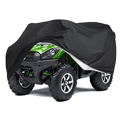 Gicov Waterproof Heavy Duty ATV Outdoor Storage Cover with Elastic Hem, Universal Fit, 87x39x42