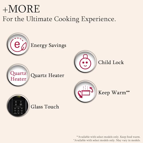 LG 21 L Convection Microwave Oven (MC2146BV, Black, Auto Cook Menu, Defrost, Stainless Steel Cavity, Heathplus menu, Indian Cuisine, Tandoor Se, Paneer/Curd, Steam Clean & Quartz Heater) 10 41AJI8MZGcL