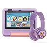 Fire 7 Kids tablet, 7″ 16GB (Purple) + Kids Headset