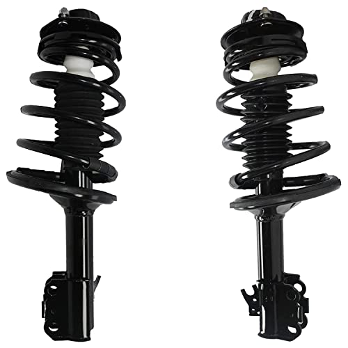 Image of Detroit Axle - Front Struts Kit for 1992 1993 1994 Toyota Camry Lexus ES300 2 Ready Struts w /Coil Spring, 2 Stabilizer Sway Bar End Links Replacement