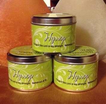 FRANKINCENSE & MYRRH SCRIPTURE TIN - FRANKINCENSE & MYRRH SCRIPTURE TIN -
