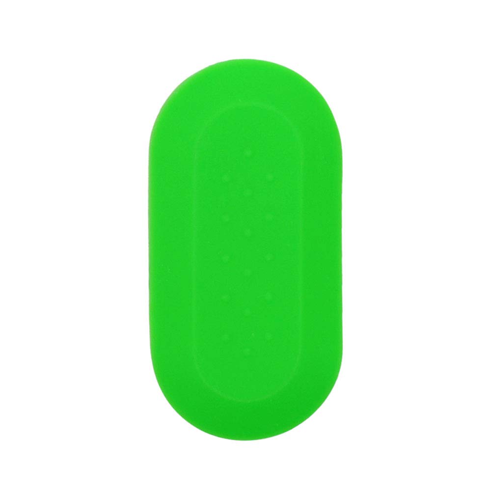BROVACS Silicone Cover Protector Case Holder Skin Jacket Compatible with FIAT 3 Button Flip Remote Key Fob CV4759 Light Green - Image 2