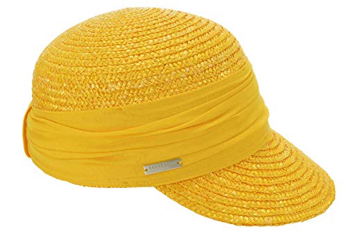 Seeberger Cappello da sole da donna, in paglia
