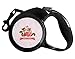 Chipmunk Couple Retractable Dog Leash - Small (Personalized)