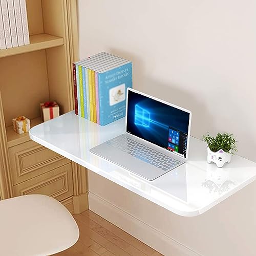 Bureau mural pliable pour libérer de l'espace table rabattable mur