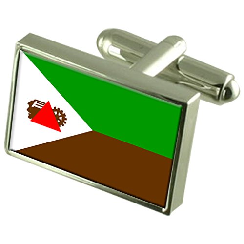 Jumeaux drapeau Joao Monlevade en argent pour parfaire votre costume de cérémonie