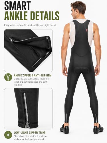 qualidyne Men's Thermal Bib Tights