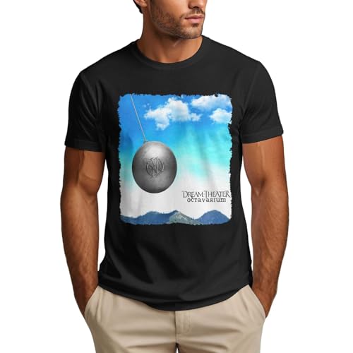 Men's T Shirt Cotton Graphic Short Sleeve O-Neck Tees Black4