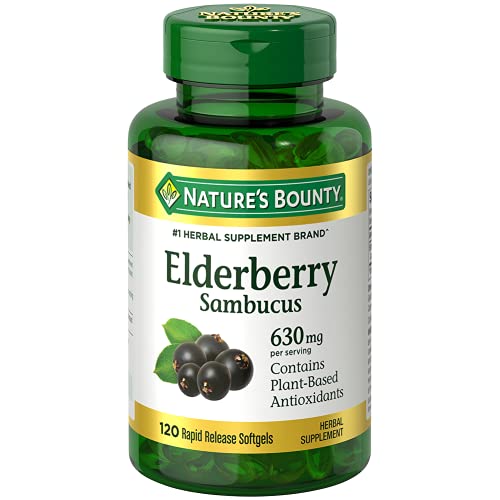 Nature's Bounty Elderberry Softgels Nature's Bounty Elderberry Softgels
