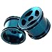 GPM Racing SMT0403F/L06 Losi Mini-T 1.0 Aluminum Blue Front Compass Wheels