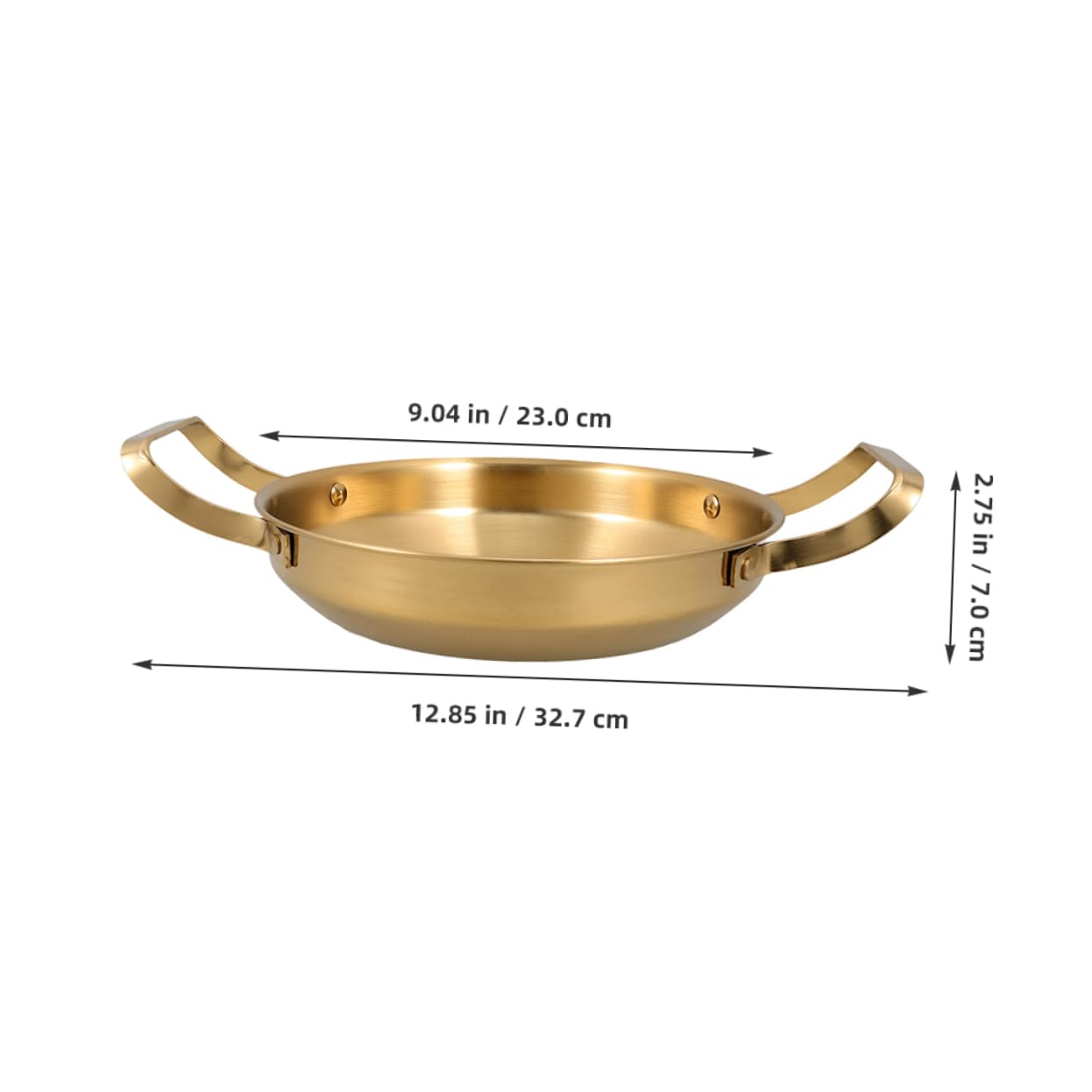 OFFSCH Stainless Steel Seafood Pot with Dual Handles Multi-functional Flat-bottom Cooking Pot for Induction Cookers Gas Stoves and More for Versatile Kitchen Use