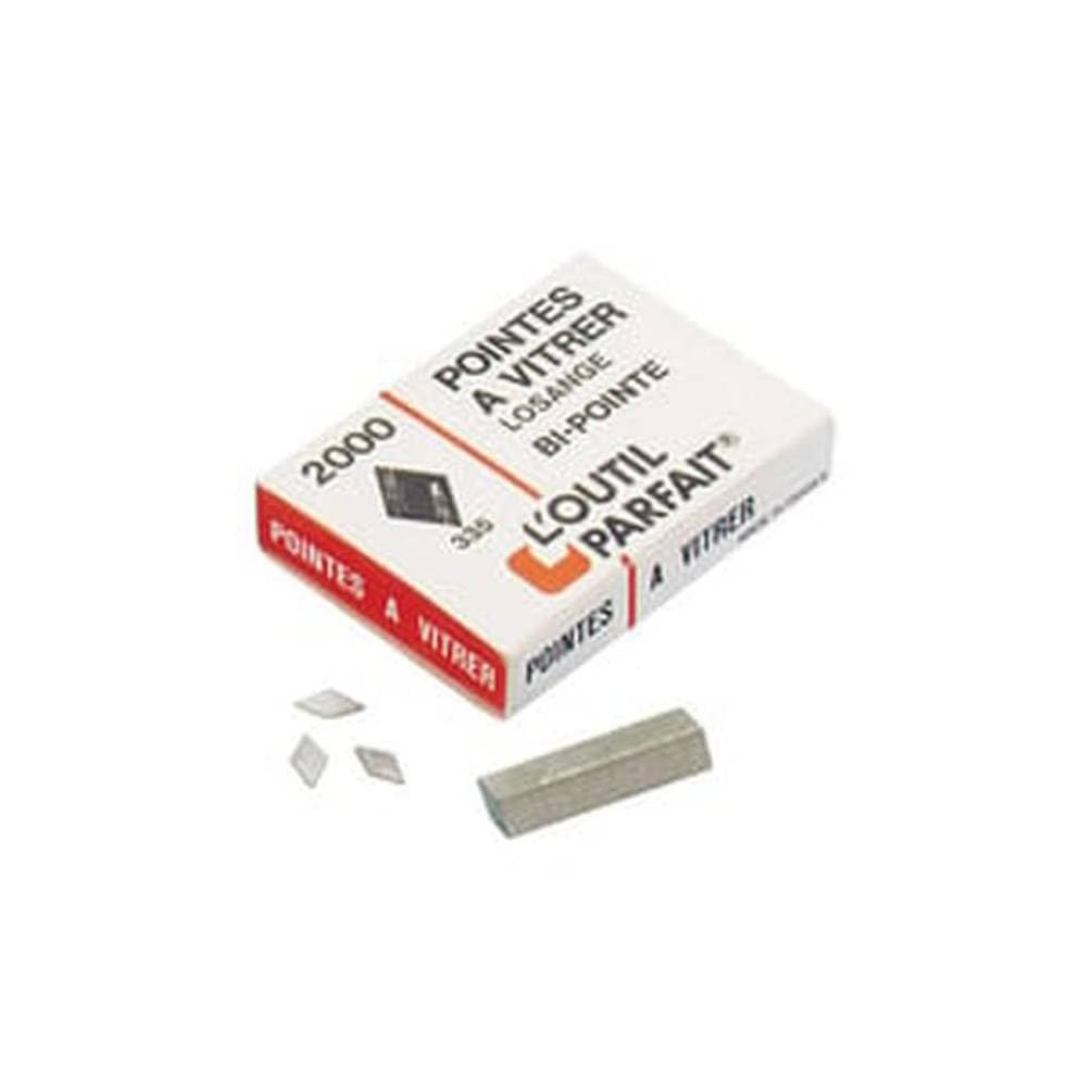 2 600 punti metallici G-25 - Zincati Resinati - 10x25x1x1.25 mm - D-Work