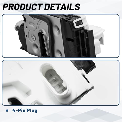 Image of KELOKE Door Latch Lock Actuator for Mercedes-Benz, Front Left | 2008-2014 C300, C350, C63 AMG, E350, E550, E63 AMG, GLK350, Driver Side, Replace# 2047201535 A2047201535