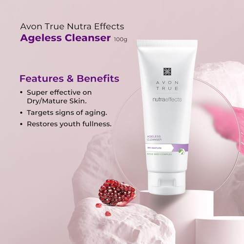 Image of Avon Nutraeffects Ageless Face Cleanser 100 gm