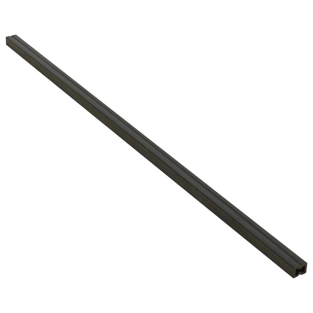Lot de lames de terrasse WPC marron et gris avec accessoires, 10 m², 4 m de long, coextrudées, 23 mm d'épaisseur, imperméable, aspect bois, pour terrasse, balcon, zone de piscine