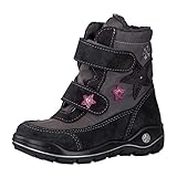RICOSTA GLORIA 8421600 Mädchen Boots,Snowboots,Winterstiefel,Schneestiefel,Schneeboots,Canadians,Klettstiefel,warm,gefüttert,wasserfest,RICOSTA,Kinder,patina/asphalt(Grau)