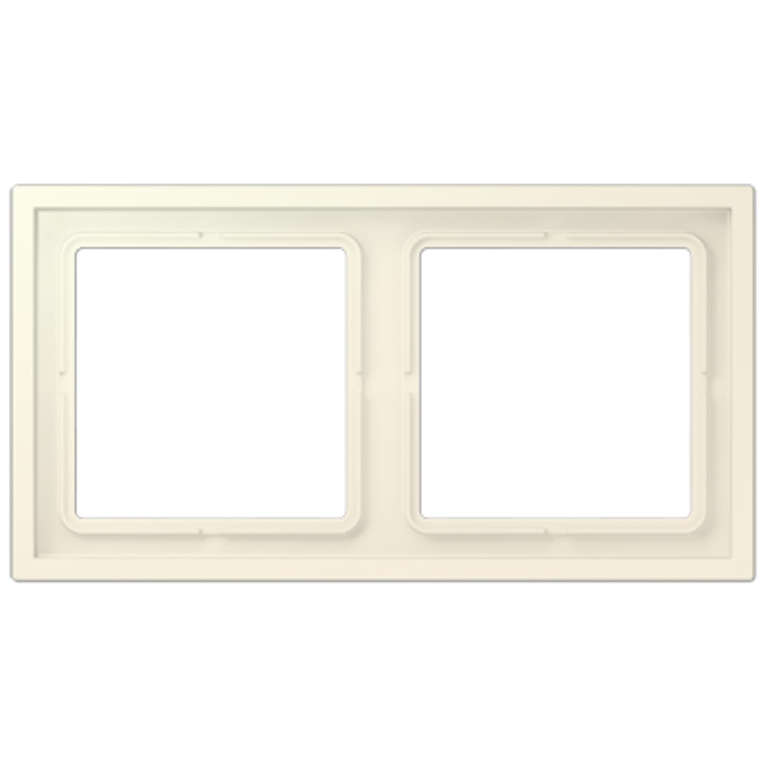 Double cadre LS ZERO JUNG LCZ982BF245 sans relief