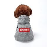 ペット服 犬の冬服 犬服 パーカー犬洋服 犬服 犬の服 ドッグウェア パーカー 犬用コスチューム 可愛い ペットウェア 小中型犬服 わんちゃんのお洋服 秋冬用 人気 ハロウィン クリスマス 大型犬 小型犬 中型犬 お散歩 格好いい お出かけ グレー L