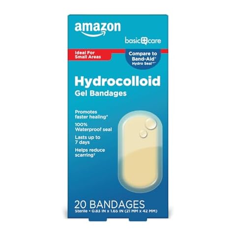 Amazon Basic Care Hydrocolloid Gel Bandages Cover