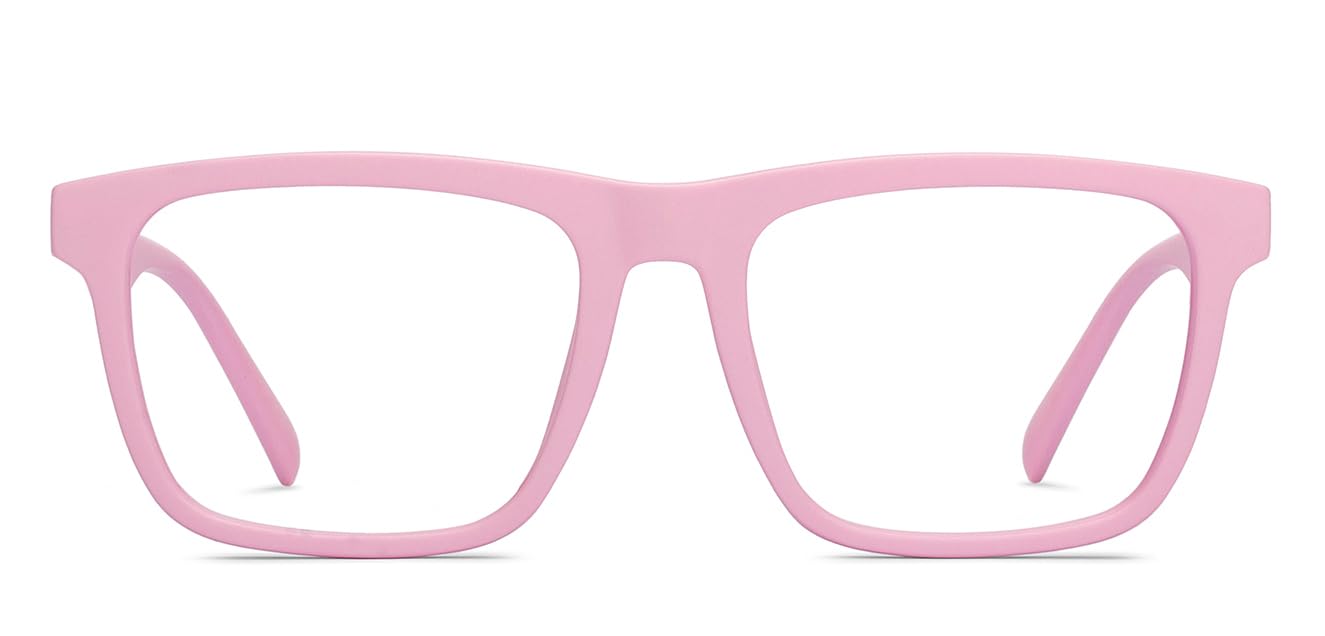 LENSKART BLU | Bluecut Computer Eyeglasses | Pink Full Rim Square | For Men & Women | Medium | LB E16218 (B0D5BM8M9G) Amazon Price History, Amazon Price Tracker