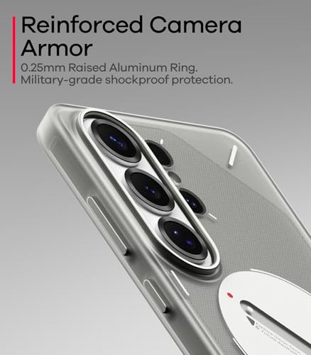 Image of Aulumu S26 Ultra Galaxy Magnetic Case | Thermal IMD Technology | Compatible with MagSafe | Passive Cooling for Samsung Galaxy S26 Ultra Case - Translucent Gray