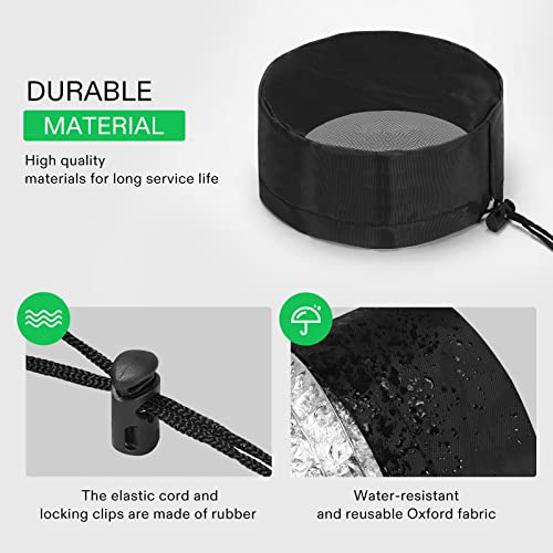 Vivosun 2-Pcs. Grow Tent Vent Cover, 6" Duct Filter Vent Cover With Elastic Band And Fixed Buckle For Plant Grow Tent Vent #TOP5