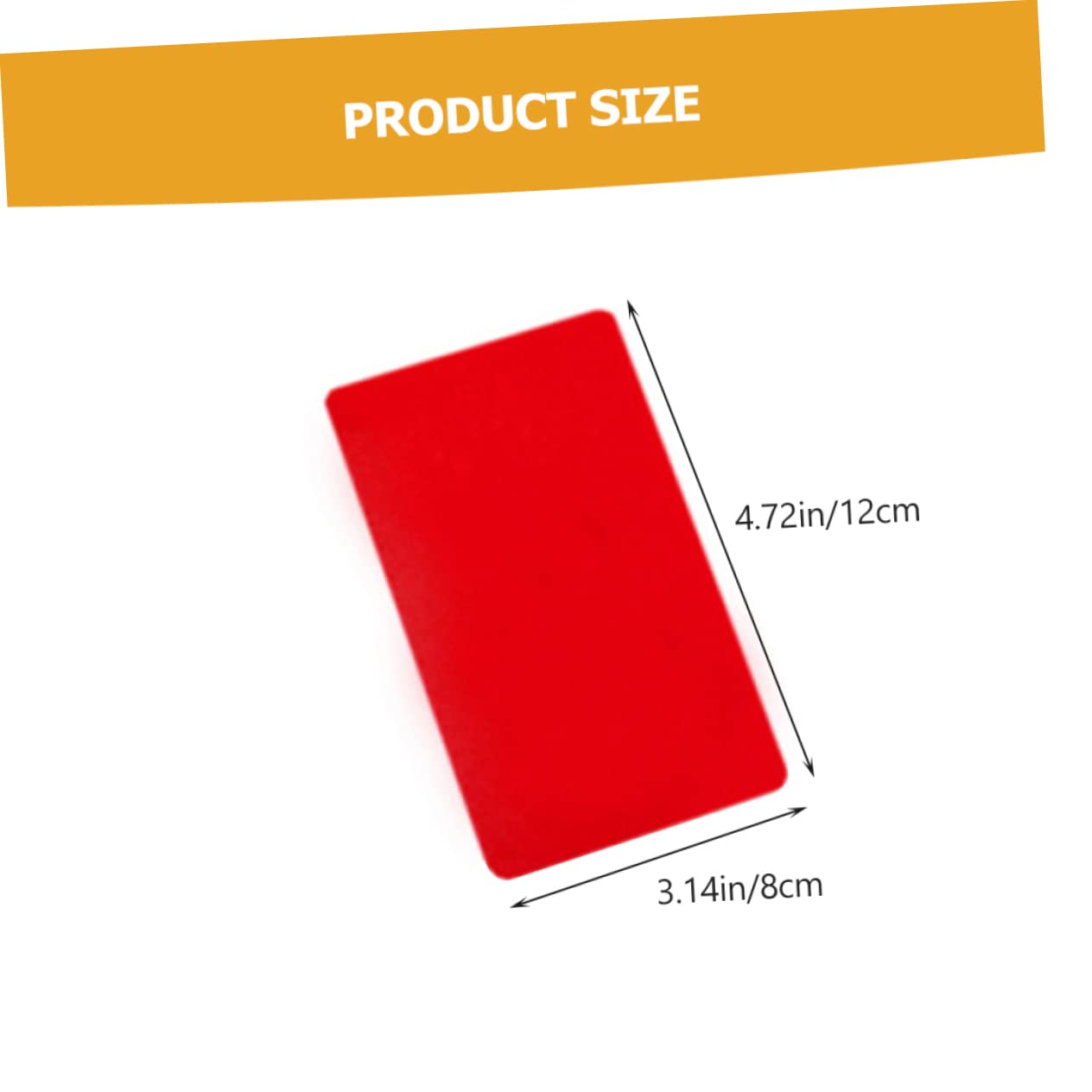 Totority Professional Referee Cards Red Yellow Cardstock Set Pencil Holder for Match