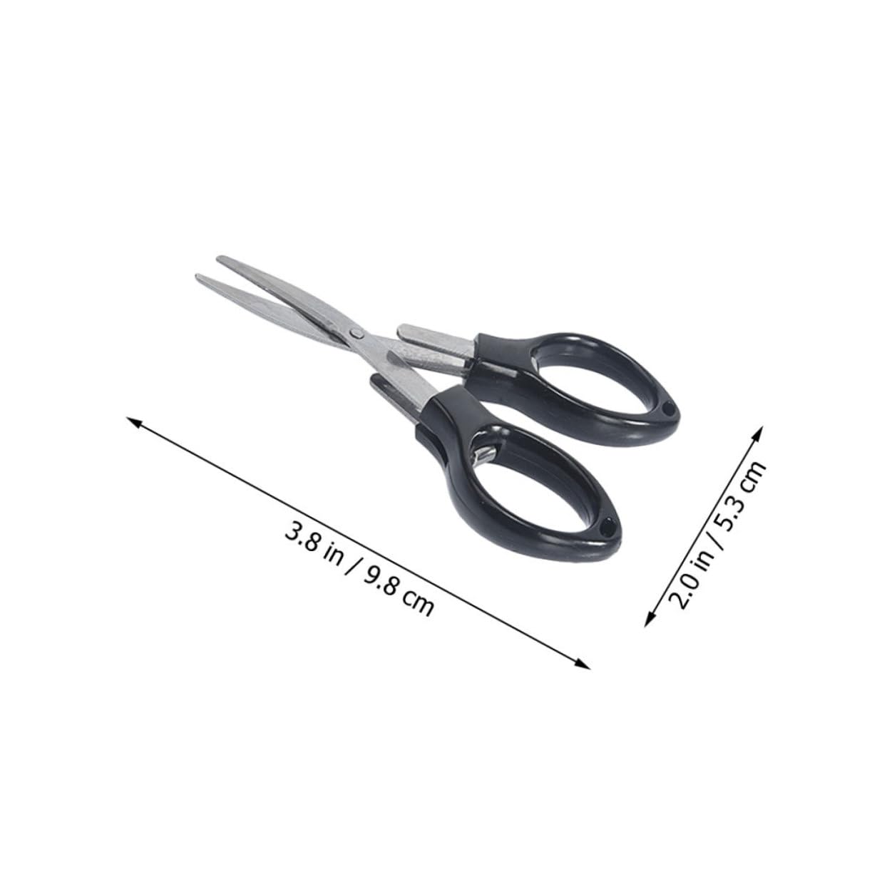 Housoutil 10pcs Fishing Scissors Compact Wire Cutter Durable Shear for Easy Resistant Design for Fishing Outdoor Use