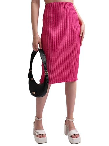 Image of Tokyo Talkies Polyester Bland Western Skirt