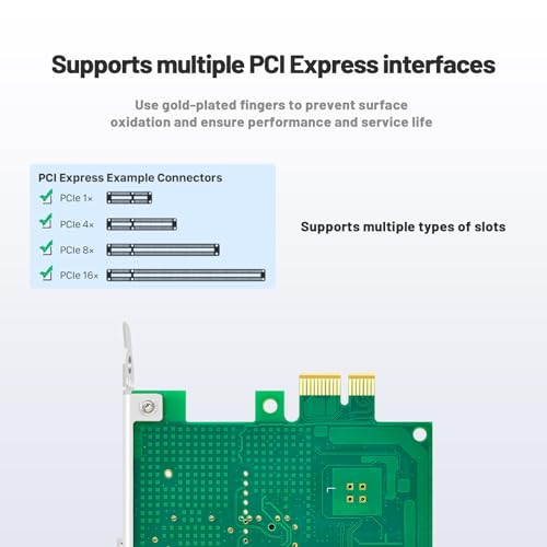 Tarjeta de red de fibra óptica Single SFP con módulo óptico multimodo, chip Intel I210, puerto óptico Gigabit 1, compatible con Windows Server, Linux y VMware miniatura 3