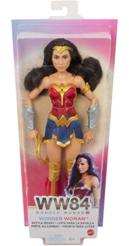 Mattel Wonder Woman 1984 Wonder Woman Doll (~12-In) Wearing Superhero Fashion And Accessories, With Lasso, For 6 Year Olds And Up #TOP5