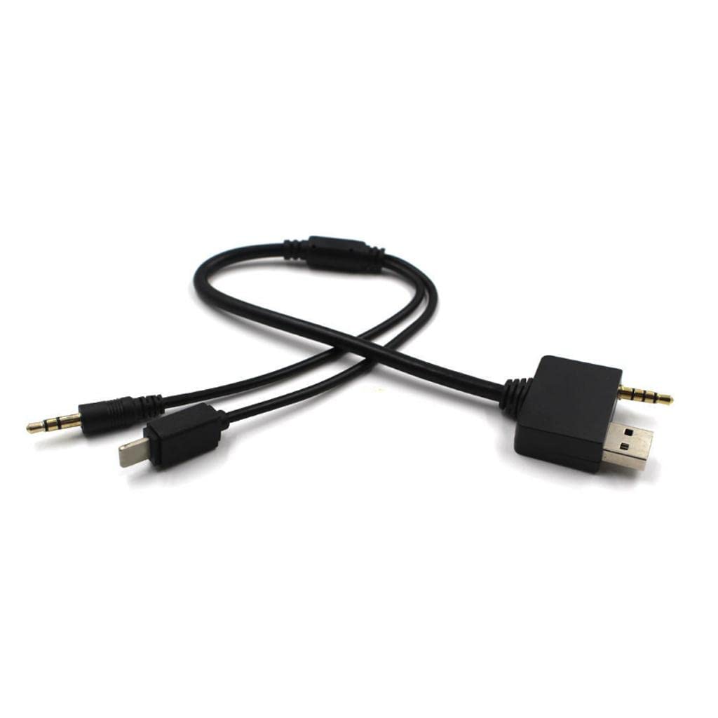 LOSA Music Interface Charger Aux Cable Cord for Hyundai for iPod iPhone 5 6-image-40