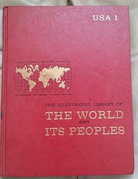 Hardcover The Illustrated Library of the World and its Peoples Usa 2 Book