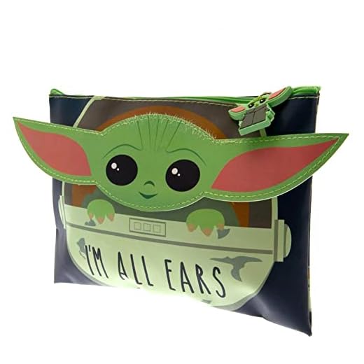 Star Wars Baby Yoda- Star Wars - Estuche para lápices con diseño de Yoda (Pyramid SR73282)