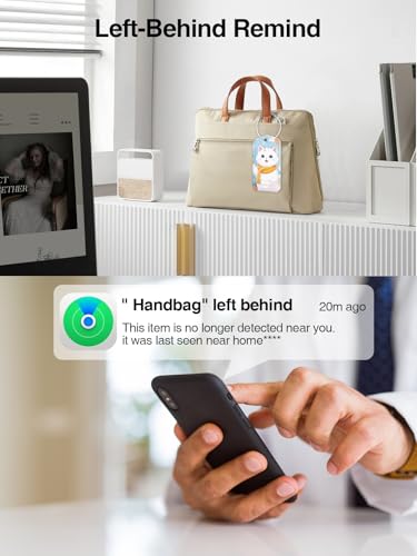 Image of TopMade Luggage Tags, Works with Apple Find My, Smart Suitcase Tag Tracker