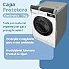 CAPA PARA LAVA E SECA ELECTROLUX 11KG IMPERMEÁVEL (CINZA) #1