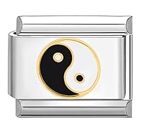 Quiges Jewellery Italian Charm Module für 9mm Italian Charm Armband