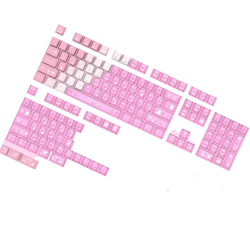 Touches par sublimation clavier mécanique lot 150 touches PBT ergonomiques