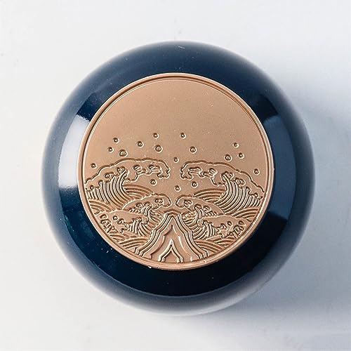 Boîte à thé en céramique de luxe scellée pour conservation optimale